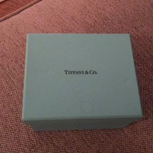 Tiffany & Co. White gold mesh bangle